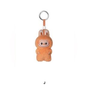 'J' Vinyl Plush Pendant - POP MART Labubu THE MONSTERS Pin for Love Series NIB